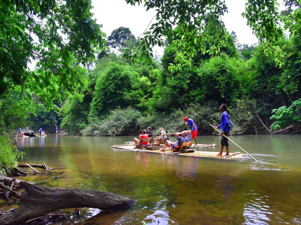 Khao Sok Adventure – Elephant Day Care and Bamboo Rafting