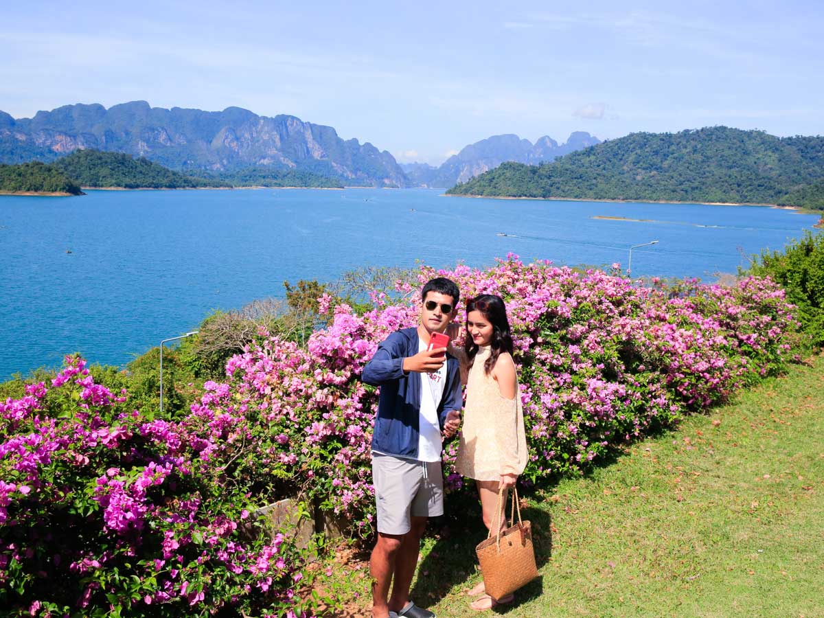 Cheow Lan Lake – Romantic Sunset Cruise with sparkling wine