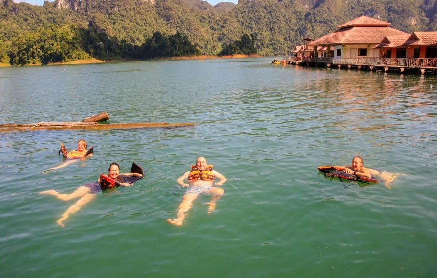 Cheow Lan Lake Overnight with Khao Sok Elephant Care