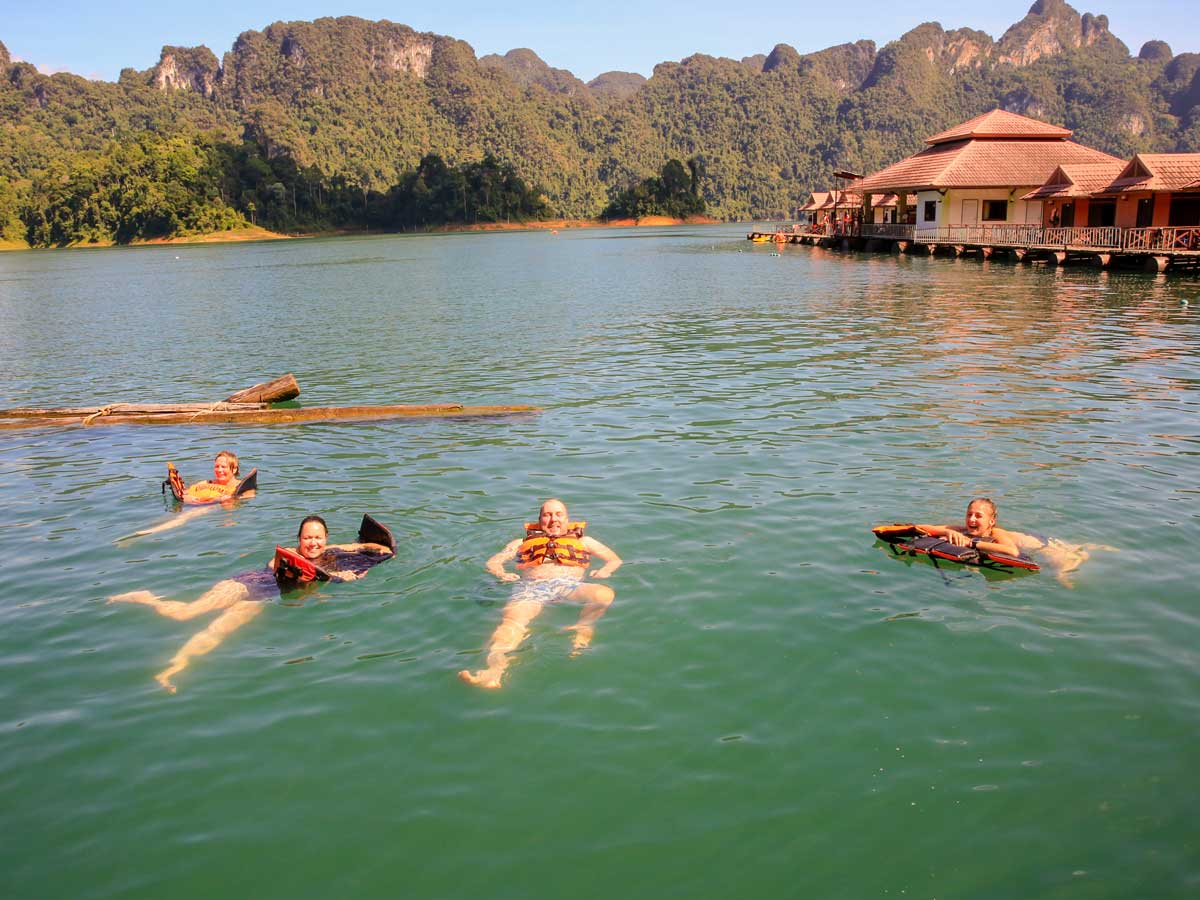 Cheow Lan Lake Overnight with Khao Sok Elephant Care