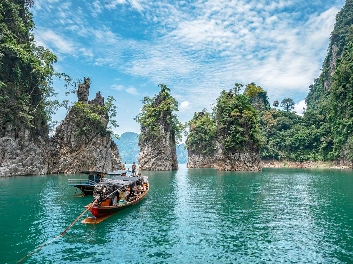 Khao Sok Lake and Kayak into the Emerald Waters