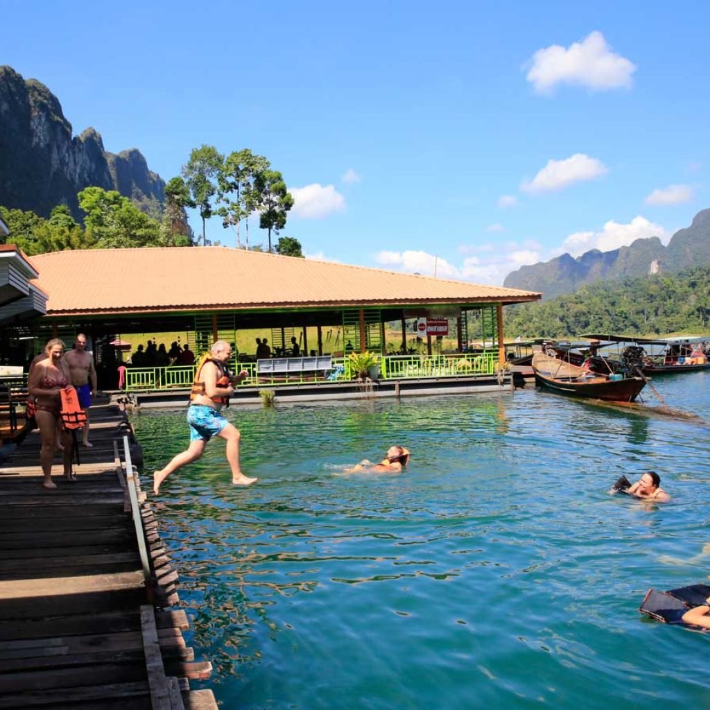 Khao Sok's Raft Houses