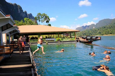 Khao Sok's Raft Houses