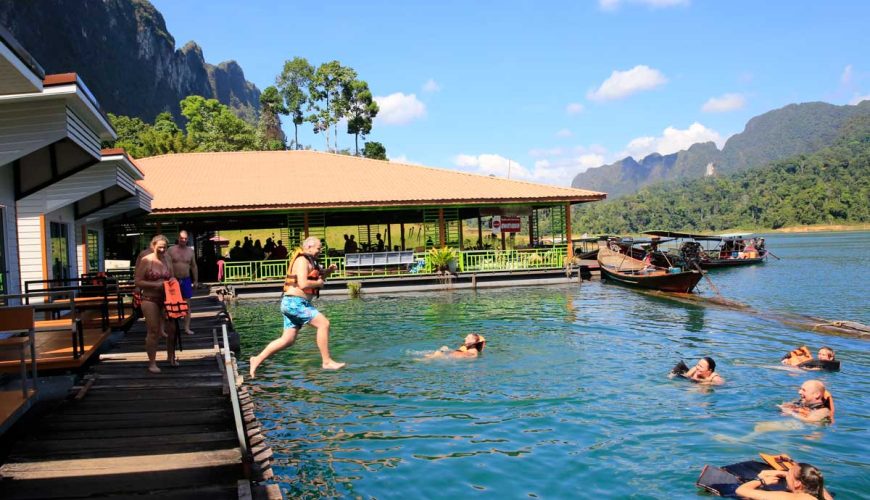 Khao Sok's Raft Houses