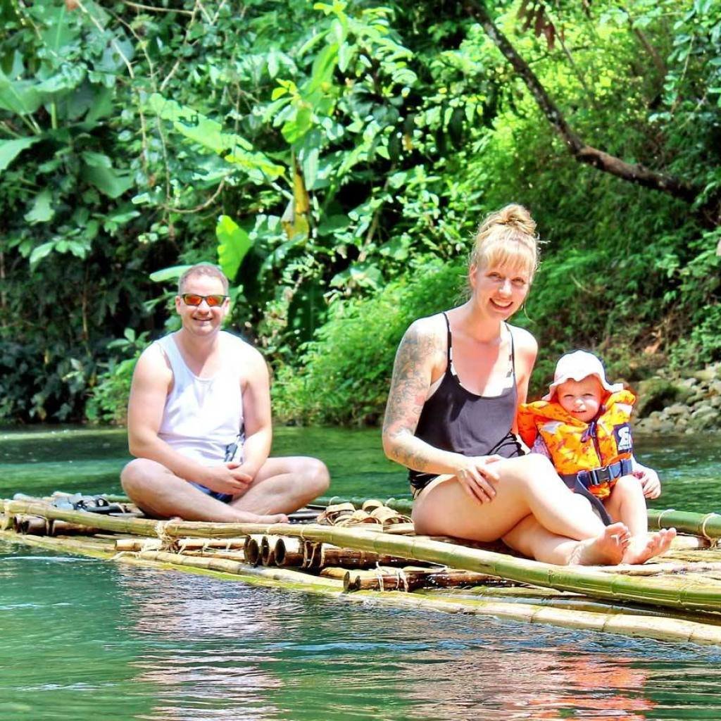 Bamboo Rafting in Khao Lak