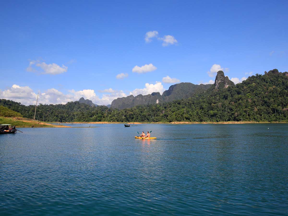 Khao Sok Lake and Kayak into the Emerald Waters