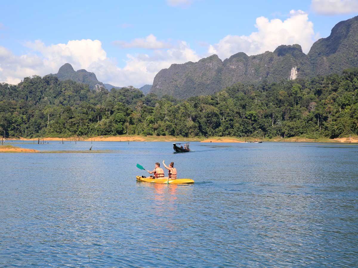 Khao Sok Lake and Kayak into the Emerald Waters