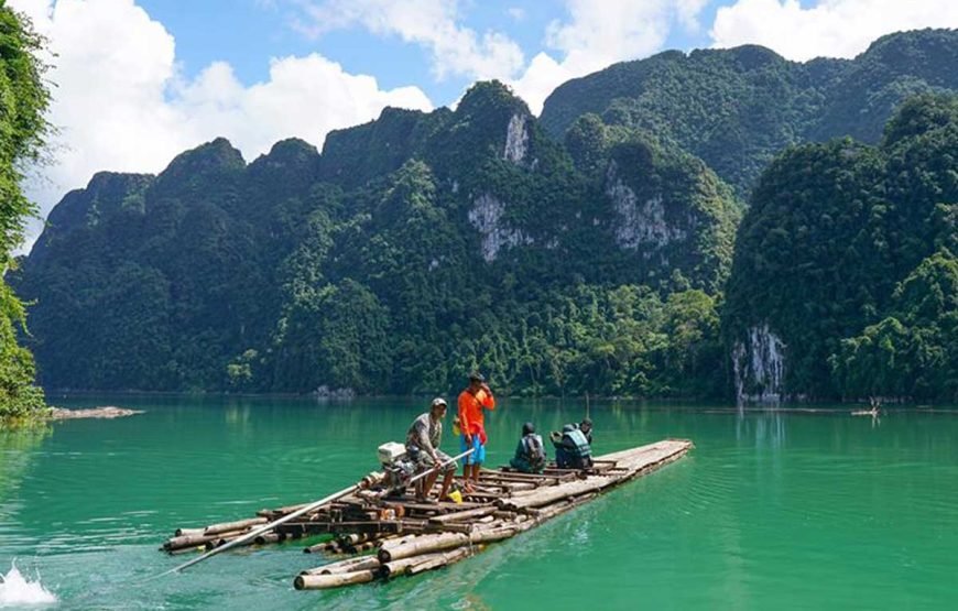 Cheow Lan Lake Overnight with Khao Sok Elephant Care
