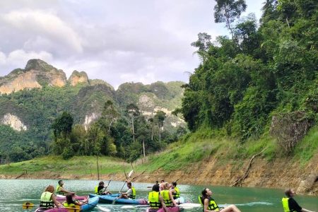 Khao Sok Lake and Kayak into the Emerald Waters