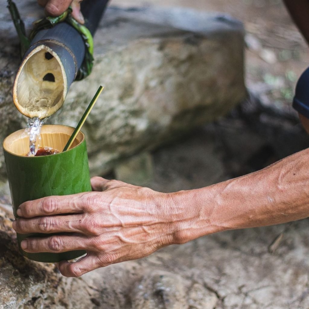 Khao Sok Bamboo Rafting with Jungle Coffee & Monkey Temple